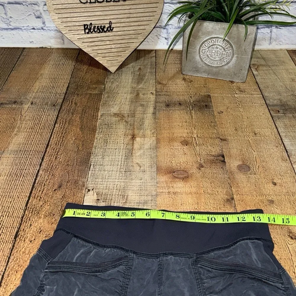 Lululemon cool down tencel ruched cropped pants size 4